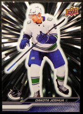 2023-24 23/24 Upper Deck Outburst Silver #638 Dakota Joshua Vancouver Canucks