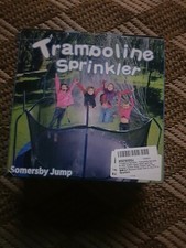 39ft Trampoline Sprinkler Kids Summer Outdoor Water Toy Fun Waterpark Spray