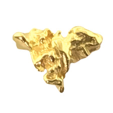 Australian Gold Nugget 1.29 grams Natural Native High Quality Hand Prospected 3267.79 per troy oz