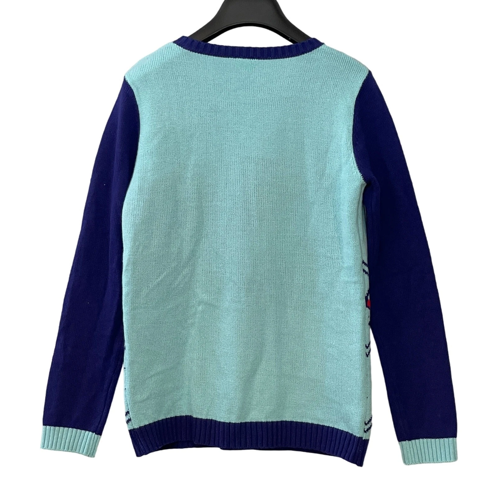 Norther Pole MERLOT HO HO HO Ugly Christmas Sweater Size Small