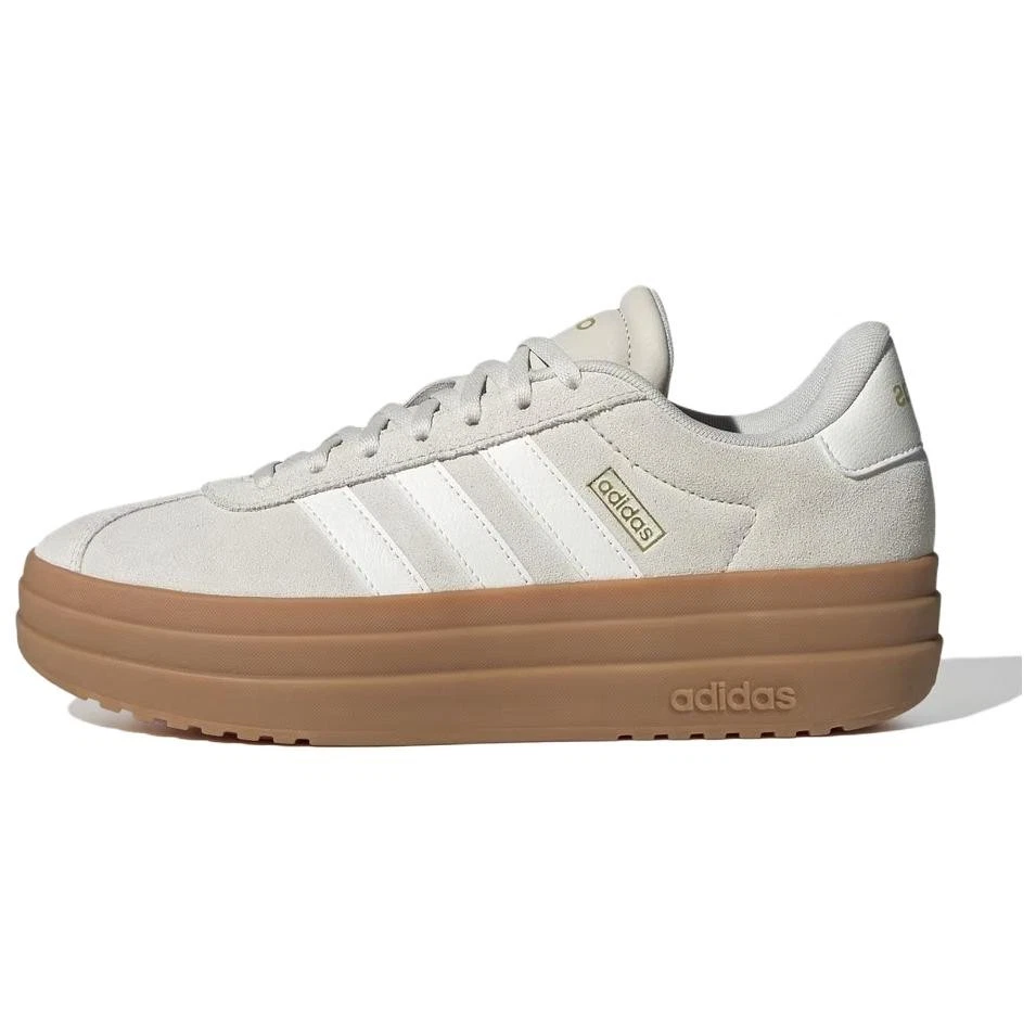 adidas VL Court Bold Aluminum Core White Gum W for sale | eBay