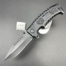 Tac-Force TF-794 Folding Pocket Knife Stainless, Aluminum Handle Black