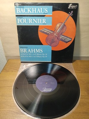Backhaus - Fournier - Brahms Sonata No. 1 + No. 2 LP NM, Turnabout Vox TVS 34461
