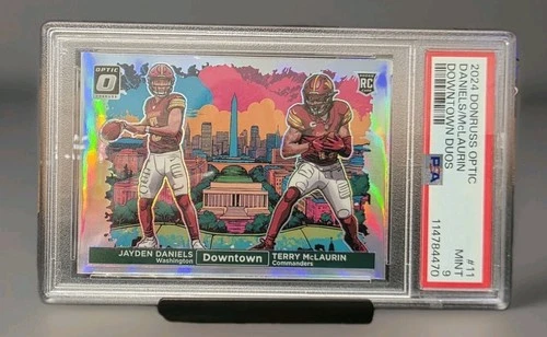 2024 Panini Donruss Optic - Downtown Duos Terry McLaurin, Jayden Daniels #11...
