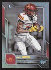 2025 Bowman University Chrome Chase Sowell Refractor #123 Card
