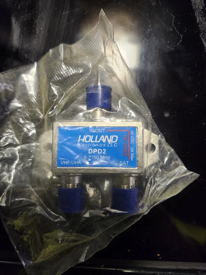 DISH NETWORK APPROVED HOLLAND DIPLEXER DPD2 SPLITTER *BRAND NEW* - Image 3 of 4