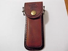 CAMILLUS NAHC Large Leather Folding Knife Sheath Near Mint USA