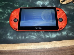 Sony PlayStation Vita - Neon Orange- Tested- Fully Functional