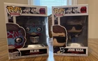 Funko Pop! Movies They Live John Nada #974 & Alien #975 Vinyl Figures (2)