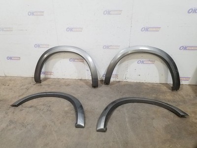 09 DODGE RAM 1500 FENDER FLARE SET GRAY LEFT RIGHT FRONT AND REAR