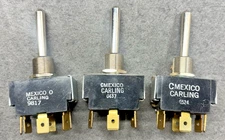 NOS CARLING TECHNOLOGIES TOGGLE SWITCHES 0524 9817 0437🕹️LOT OF 3🕹️SHIPS FREE