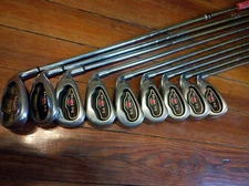 2004 Callaway BIG BERTHA Iron Set 4-10,  50° W, SW - RH Uniflex Steel Shafts