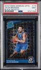2018 PANINI DONRUSS OPTIC BLACK VELOCITY #179 JALEN BRUNSON ROOKE RC /39 PSA 9