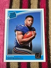 2018 DONRUSS RC #306 SAQUON BARKLEY GIANTS SUPERSTARS FOOTBALL NMMT RATED ROOKIE