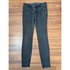 Pilcro By Anthropologie High Rise Denim Leggings- Size 27 Black Skinny Jeans