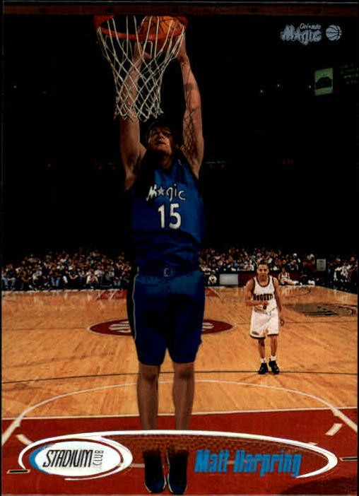 1998-99 Stadium Club #208 Matt Harpring - BSK