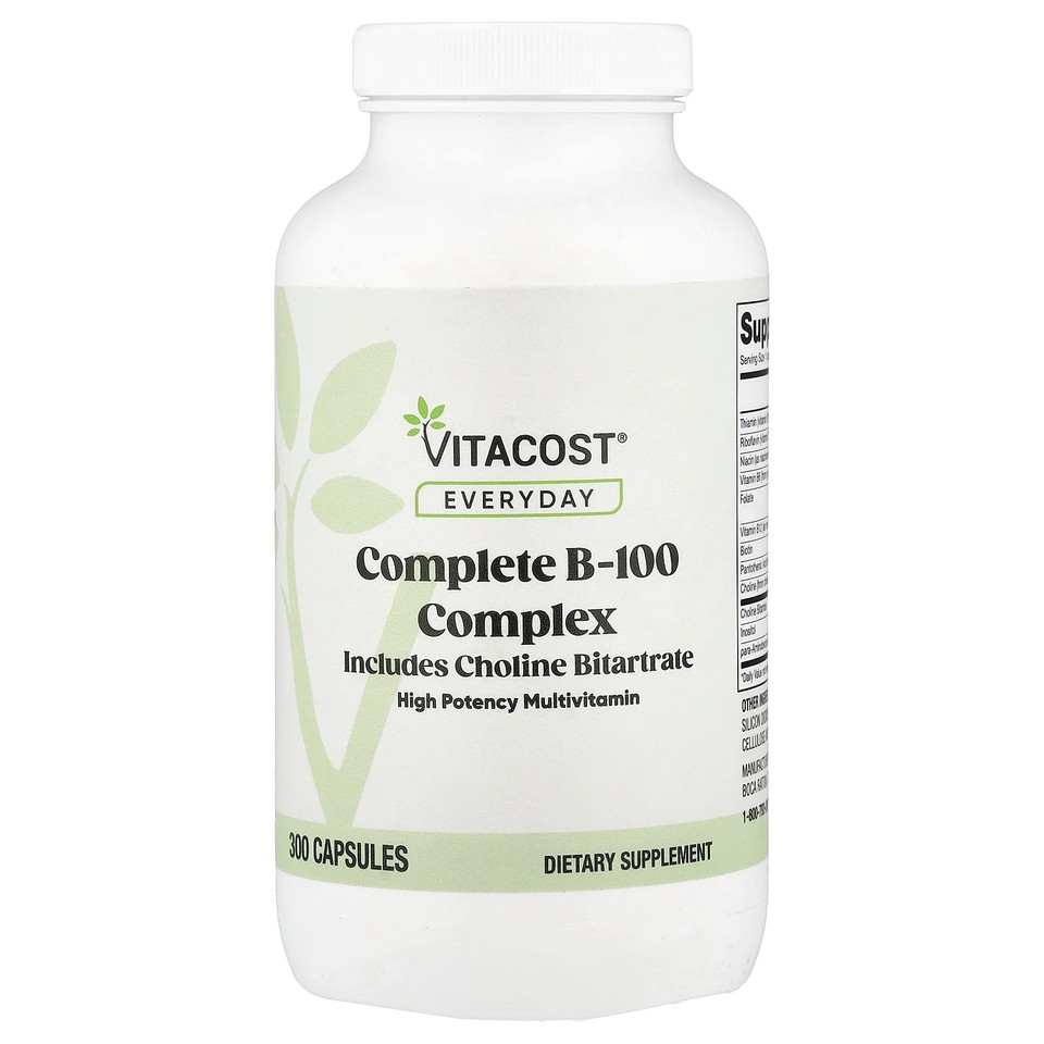 Everyday, Complete B-100 Complex, 300 Capsules