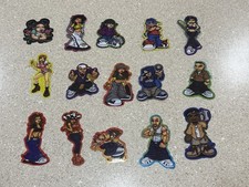 Complete Set Of 15 VENDING MACHINE STICKERS 1998 2000 TRIBAL URBAN STREET Homies