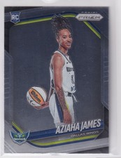 2025-26 PANINI PRIZM WNBA BASE AZIAHA JAMES Rookie Base DALLAS WINGS #141