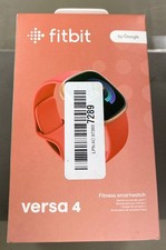 Fitbit Versa 4 Smartwatch - Copper Rose Aluminum with Pink Sand Band 11