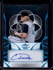 2024 Leaf Trinity Caden Dana Clear Auto Platinum #/49
