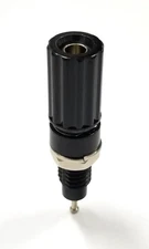 T-3025-B, Sato Parts Black Female Banana & Wire Binding Post