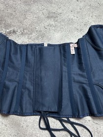 AGENT PROVOCATEUR RARE VINTAGE ICONIC BLUE/PINK TALMA CORSET Size L