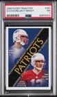 2000 FLEER #352 DAVE STACHELSKI/TOM BRADY ROOKIE RC PSA 7