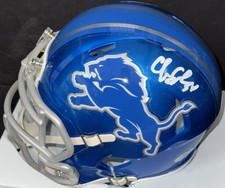 Chris Spielman Signed Autographed Detroit Lions Flash Mini Helmet PSA/DNA