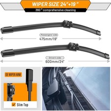 Repuesto limpiaparabrisas AUTOBOO 24"+19" para Mercedes-Benz CLA250 GLA250