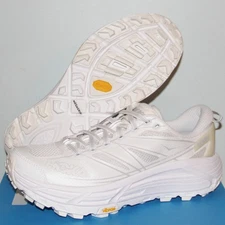Hoka One One Mafate Speed 2 Trail Shoes Mens 8 Womens 9 White 1126851-WLRC New