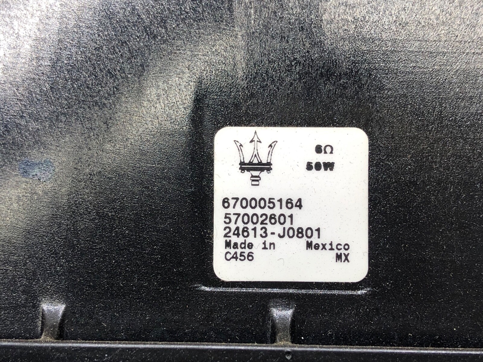 2014-2017 MASERATI GHIBLI SPEAKERS SET X8 OEM.