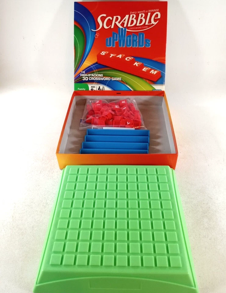 Scrabble Upwords Board Game 3D - Image 3 of 3