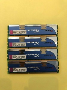 Kingston hyperx memory 4gb (2x 2gb) dimm 240pin ddr3 1600mhz - cl8 - 1.65 v - memory sans tampon - non ecc (740617162028)