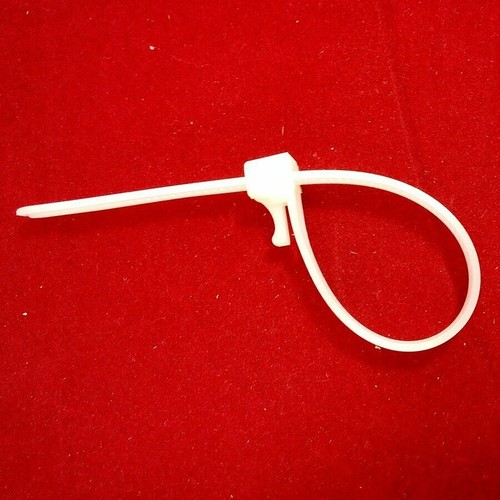 7.2x150mm Nylon Releasable Reusable Cable Tie UV Stabilised Zip Ties white bulk - Picture 4 of 6