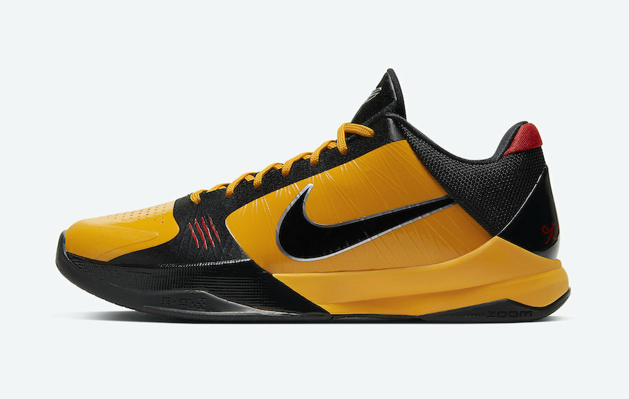 シューズ(男性用) Nike Kobe 5 Protro Nike Men's Zoom Kobe V 5 Protro 5 Rings Concord Midwest Gold