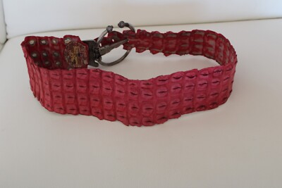 NEW JAZZ ALLIGATOR VERY UNIQUE GORGEOUS WIDE BELT L NEW JAZZ ALLIGATOR VERY UNIQUE GORGEOUS WIDE BELT L | eBay main image 4