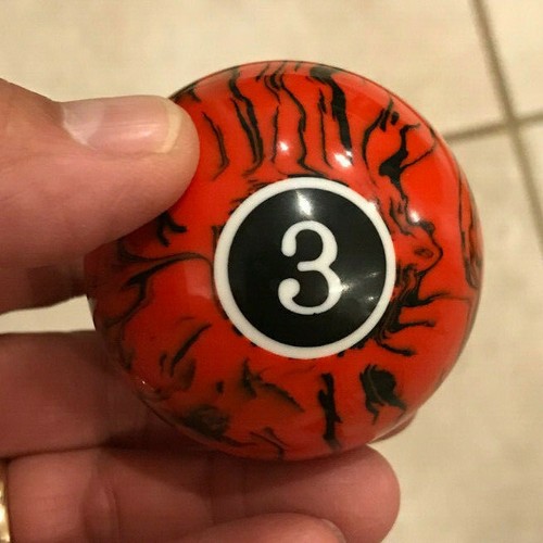 Swirl Marble Pool Ball Custom Threaded Screw On Gear Shift Knob car Truck Jeep - Picture 7 of 19