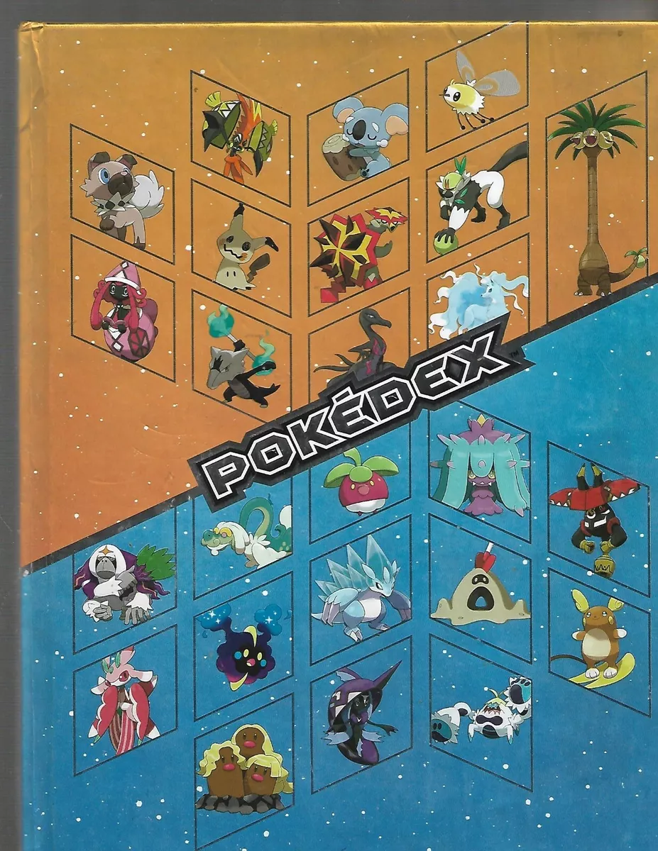 Pokemon Sun And Moon Pokedex Official Alola Region Guide Used No