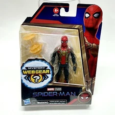 Marvel Spider-Man Iron Spider Suit Mystery Web Gear Action Figure 5" Tall (SH)