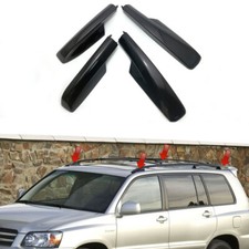 For Toyota Highlander Xu20 2001-2007 4pcs Roof Rack Cover Rail End Replacement