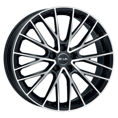 ALLOY WHEEL MAK SPECIALE FOR LAMBORGHINI URUS 10X23 5X130 BLACK MIRROR 6GR