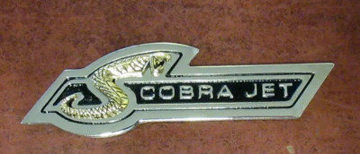 1968 SHELBY GT500KR COBRA JET DASH EMBLEM - S8MS-6304460E