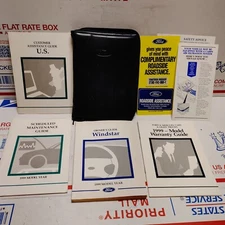 99 Ford Windstar Owners Manual Factory Original OEM With Case Extras