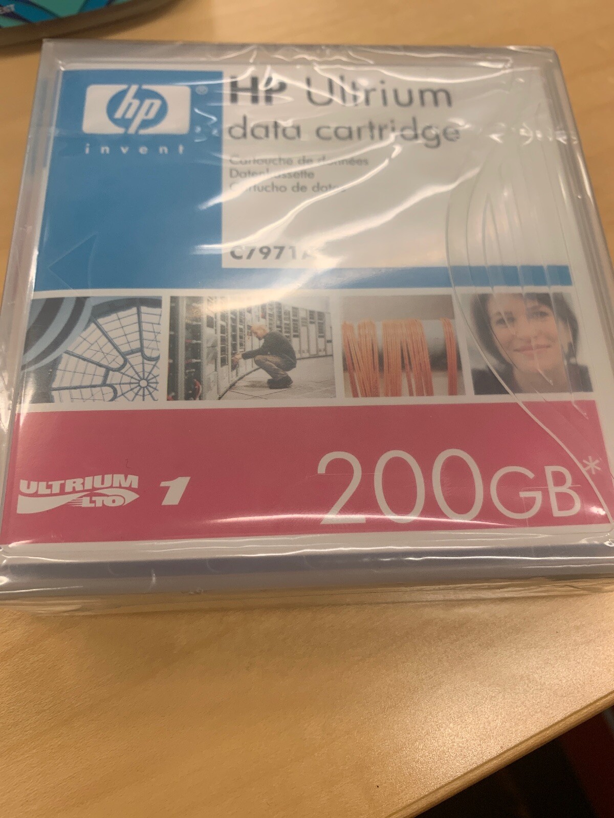 HP C7971A Ultrium 1 LTO1 100/200GB Data Tape Cartridge New! Factory