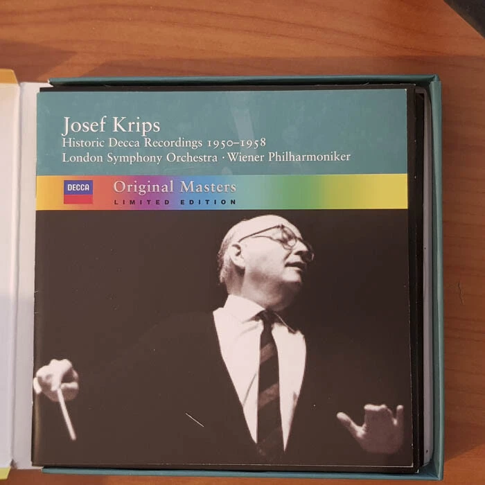 JOSEF KRIPS Historic Decca Recordings 1950-1958 BOX EX/EX(5CD) - Bild 2 von 4