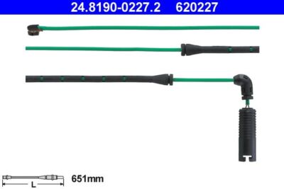 ATE Warnkontakt Vorn BMW 24.8190-0227.2