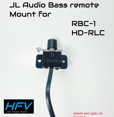 Bass Knob Holder/Mount Fits JL Audio RBC-1 & HD-RLC Amplifier