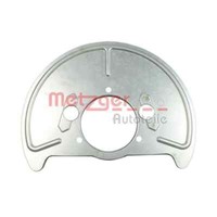 Metzger 6115164 Spritzblech, Bremsscheibe FüR Vw Vorderachse Rechts