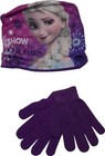 Disney Frozen Mädchen Handschuhe und Schlauchschal Einheitsgröße für 3-8 Jahre